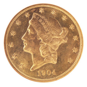 Gold piece 1904